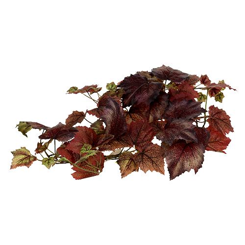 Floristik24 Guirlande de Vigne Rouge Foncé 190cm