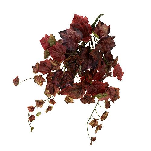 Floristik24 Cintre feuilles de vigne vert, bordeaux 67cm