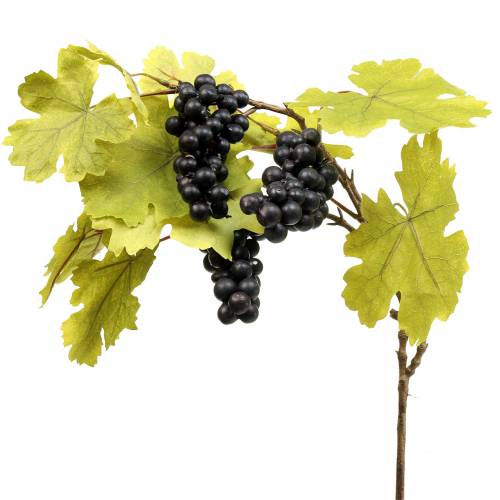 Floristik24 Branche de vigne avec raisins 76cm