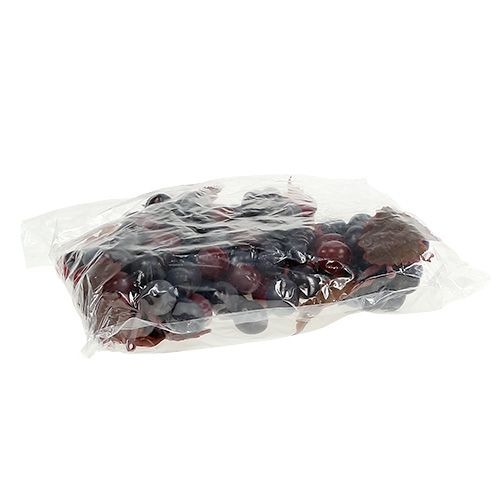 Floristik24 Raisin noir 15cm 4 pièces
