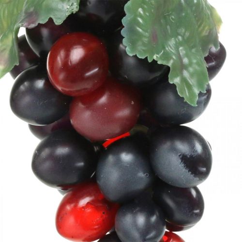 Article Raisins décoratifs Noir Fruit décoratif Raisins artificiels 15cm