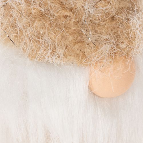 Figurine décorative de gnome à barbe, à suspendre, 17 cm, lot de 6. | Floristik24.be