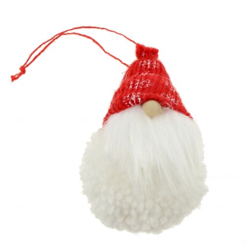 Imp rouge, blanc à suspendre 8cm 8pcs