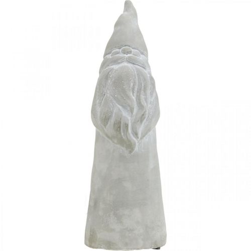 Floristik24 Déco figurine elfe décoration de Noël gris béton H31cm