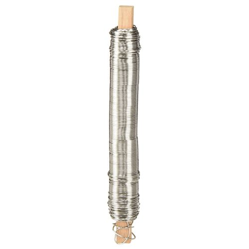 Article Fil d&#39;emballage fil artisanal fil de reliure acier inoxydable 0,65mm 100g