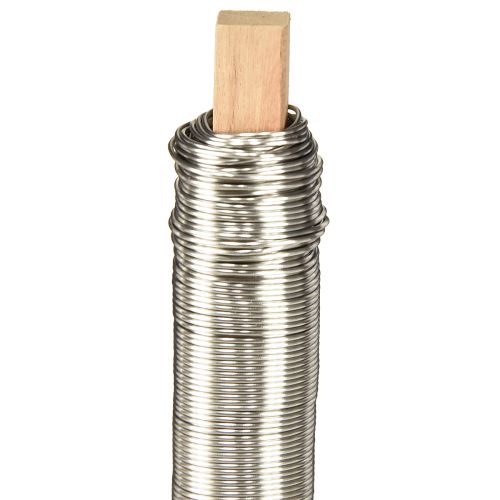 Article Fil d&#39;emballage fil artisanal fil de reliure acier inoxydable 0,65mm 100g