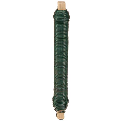 Floristik24 Fil d&#39;emballage pour artisanat vert 0,65 mm 100 g