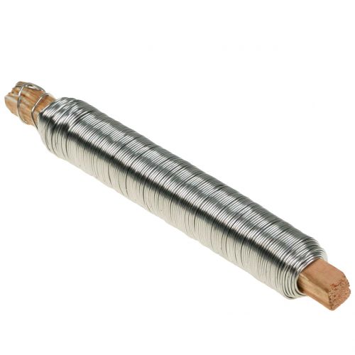 Fil d&#39;emballage fil artisanal acier inoxydable 0,65mm 100g