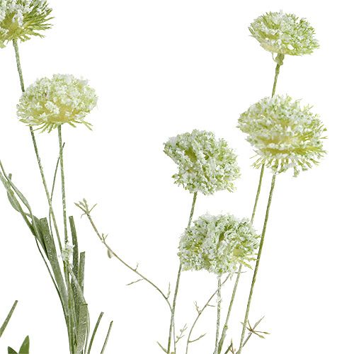 Floristik24 Fleurs des prés blanches L60cm 3pcs