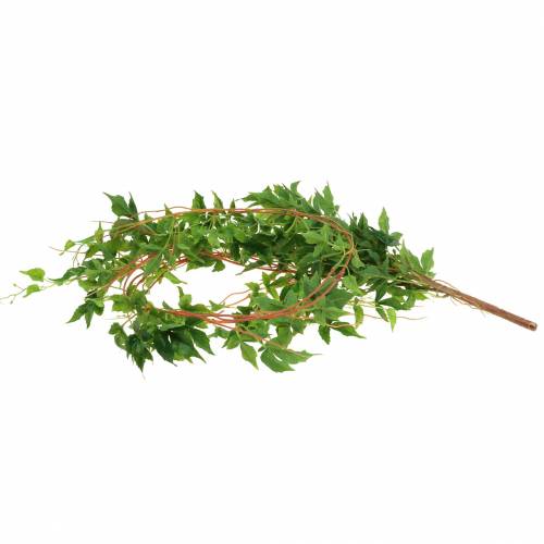 Floristik24 Vigne vierge artificielle verte, rouge 136cm 7 brins