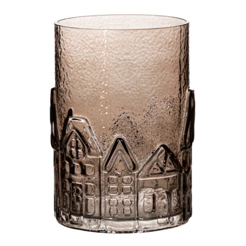 Porte-bougies chauffe-plat en verre pour décoration de table 23 cm acheter | Floristik24.be