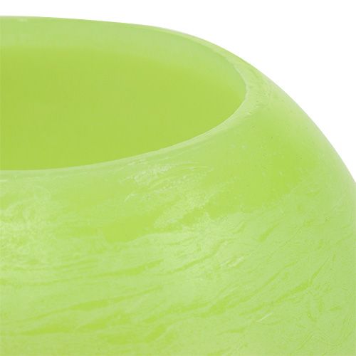 Floristik24 Boule de cire Windlight Ø20cm vert clair