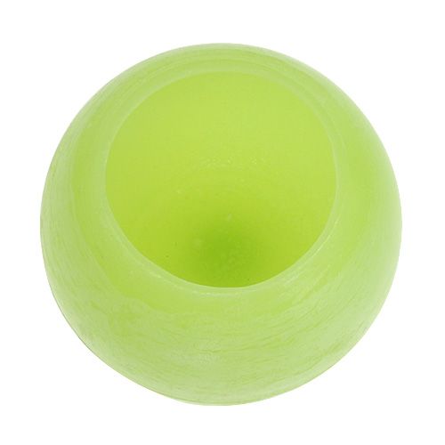 Floristik24 Boule de cire Windlight Ø20cm vert clair