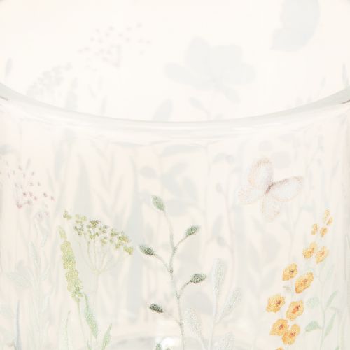 Article Lanterne élégante en forme de papillon pour une décoration harmonieuse, 12,5 cm, lot de 4