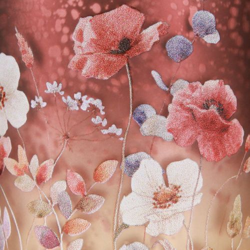 Article Élégant bougeoir à motifs floraux pour une décoration d&#39;intérieur chaleureuse, 8 cm, lot de 4.