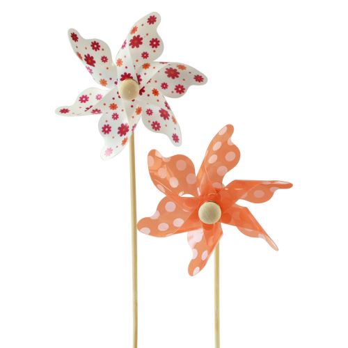 Article Pinwheel décoration de jardin moulin à vent piquet de jardin Ø8,5cm 20pcs