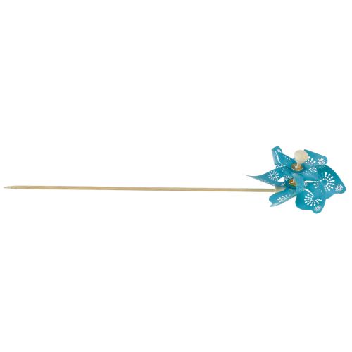 Article Pinwheel Rose Jaune Turquoise Vert Décoration Balcon Ø8.5cm 4pcs