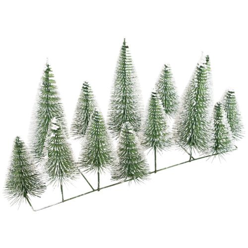 Décoration de forêt d&#39;hiver décoration de table de décoration d&#39;hiver Noël 46 × 15 cm