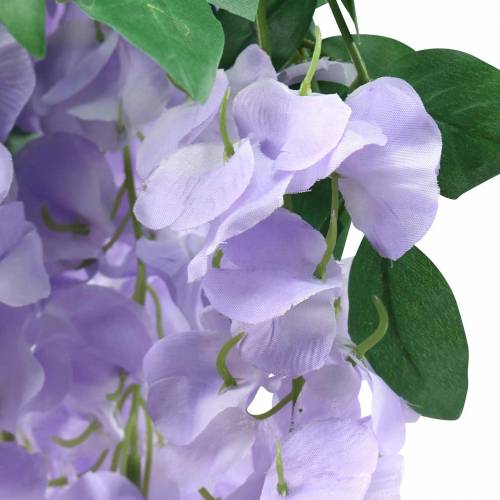 Floristik24 Guirlande de glycine Violet 175cm 2pcs