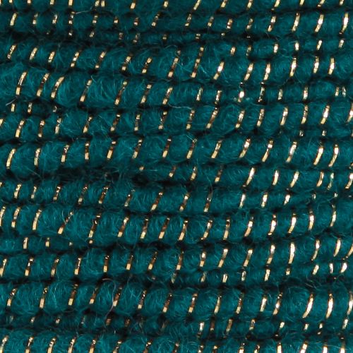 Article Fil de laine avec cordon en feutre cordon de laine turquoise doré Ø5mm 33m