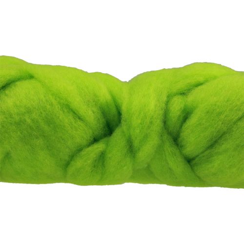 Article Cordon de laine cordon en feutre de laine vert 10m