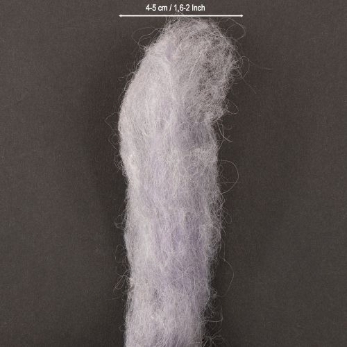 Article Ruban de laine violet clair, 10 m, laine décorative pour l&#39;art floral et les loisirs créatifs