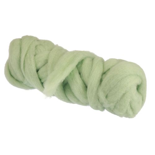 Article Cordon de laine cordon feutre laine fusible vert clair Ø4–5cm 10m