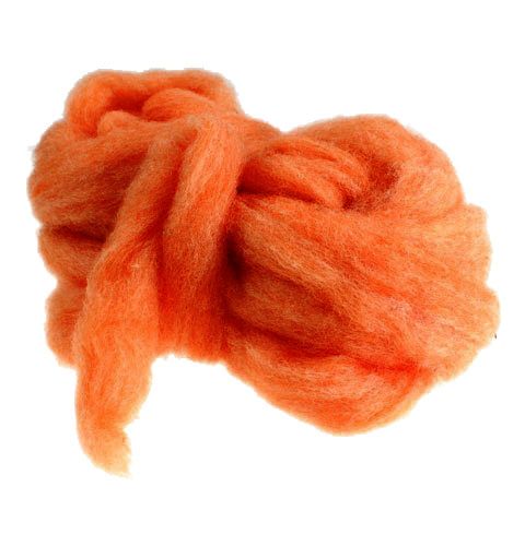 Article Fusée en laine 10m orange