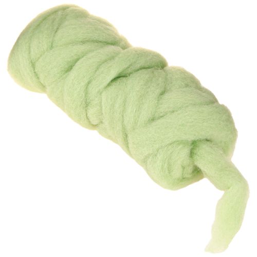 Article Cordon de laine cordon feutre laine fusible vert clair Ø4–5cm 10m