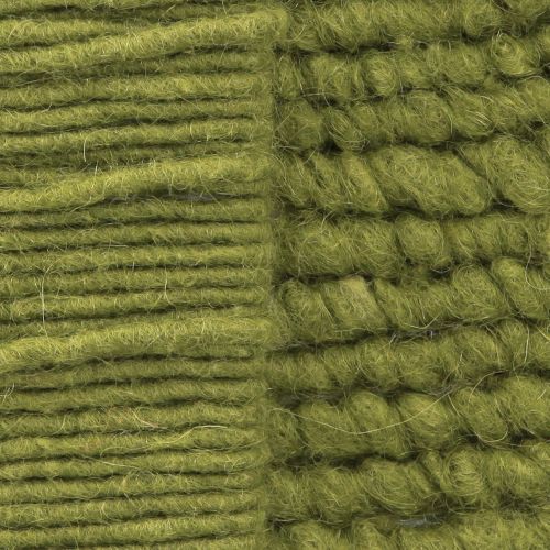 Article Cordon laine fil mèche polaire vert mousse L7m lot de 2