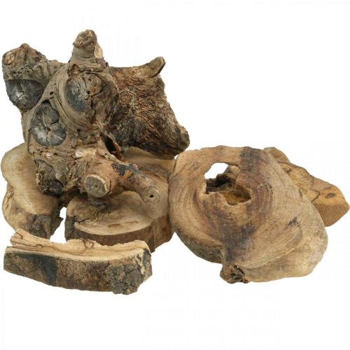 Racine bois déco bois morceaux de bois décor épars 3-10cm 500g