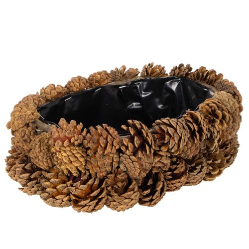 Pot de fleurs ovale en forme de pomme de pin, 30 cm acheter | Floristik24.be