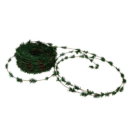 Guirlande De Cèdre Artificielle 2,7 M - Décoration Noël Réaliste Pour Cheminée, Escaliers, Table