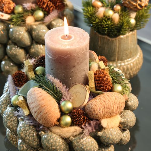 Cônes de cèdre, cèdre décoratif, naturel, 9-10,5 cm, 3 pièces | Floristik24.be