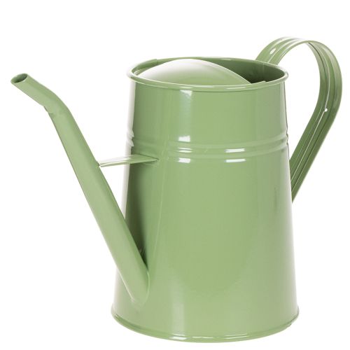 Arrosoir d'intérieur vintage en métal, vert menthe, 1,7 L ; vase décoratif, style rétro, H 23 cm acheter | Floristik24.be