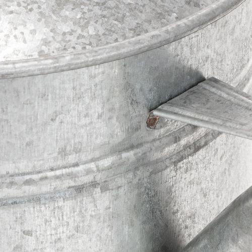 Arrosoir vintage en zinc, 27 cm - jardinière pour jardin et terrasse, pot de fleurs en métal | Floristik24.be
