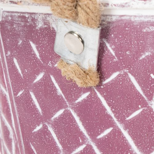 Bol en zinc, forme losange,