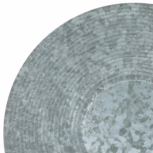 Article Assiette Déco Assiette Zinc Ø35cm