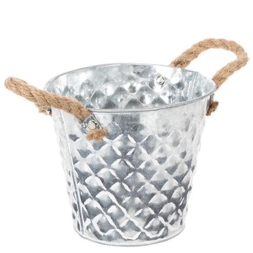Pot en zinc avec anses en