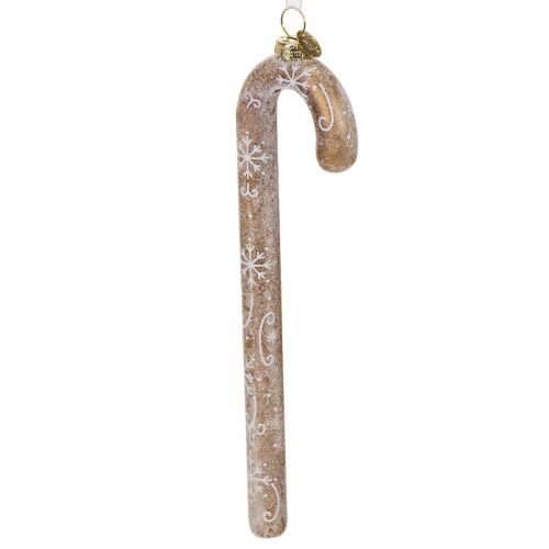 Ornement en verre en forme de canne à sucre, décoration de sapin de Noël nostalgique, 22 cm acheter | Floristik24.be
