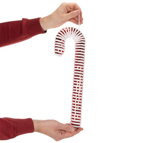 Décoration de Noël artificielle en forme de canne à sucre XL, 40 cm | Floristik24.be