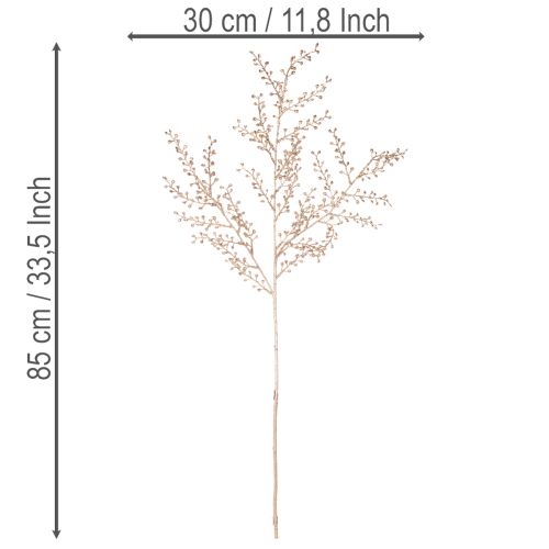 Branche artificielle avec petites baies, 85 cm | Floristik24.be