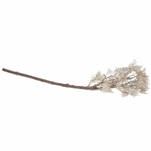Floristik24 Branche déco or rose métallisé 62cm