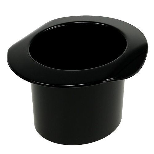 Cylindre noir 7cm 9pcs