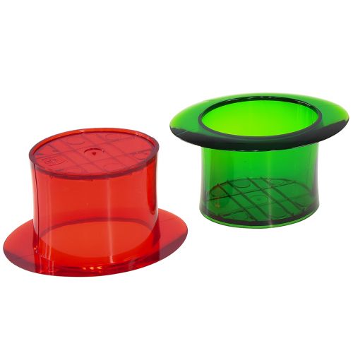 Article Jardinière cylindre décoratif décoration de table colorée 12×10×6.5cm 9pcs
