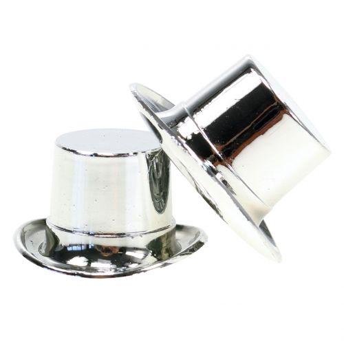 Article Cylindre mini argent 12 pcs