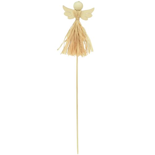 Article Décoration de l'Avent Bouchons de fleurs décoratifs ange 5×11cm 12 pcs
