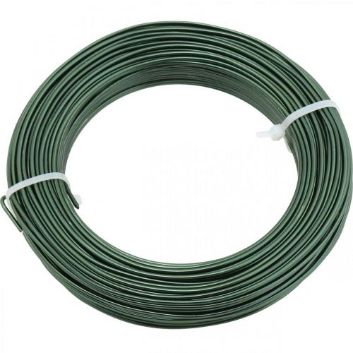 Article Fil Aluminium Ø2mm Vert Pétrole Rond 480g