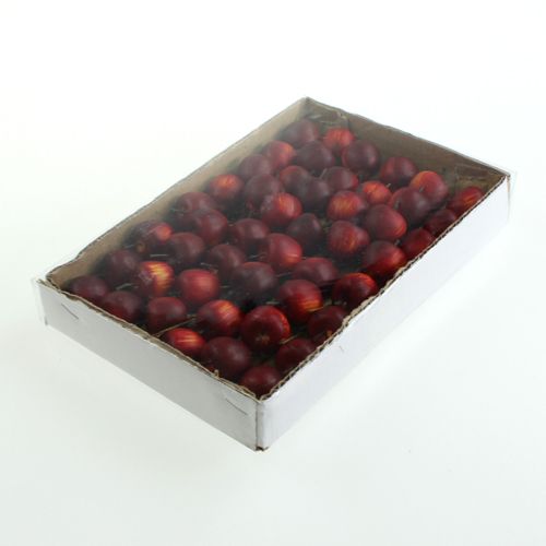Floristik24 Mini pommes sur fil 2cm 48 pcs