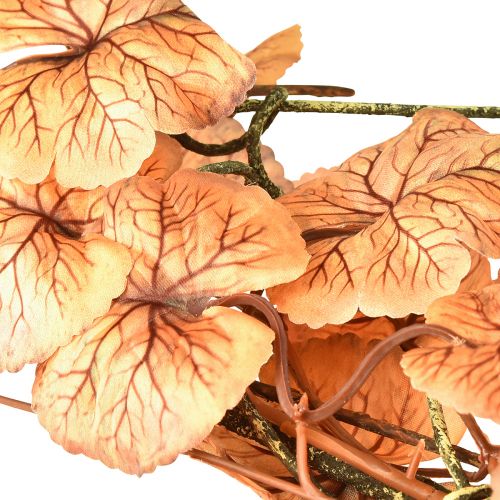 Article Cintre décoratif guirlande de feuilles d'automne Heuchera 150cmx15cm